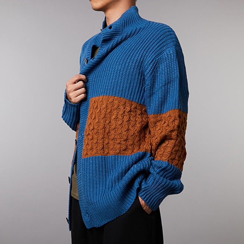 Men's knit jacket with modern design Lune London