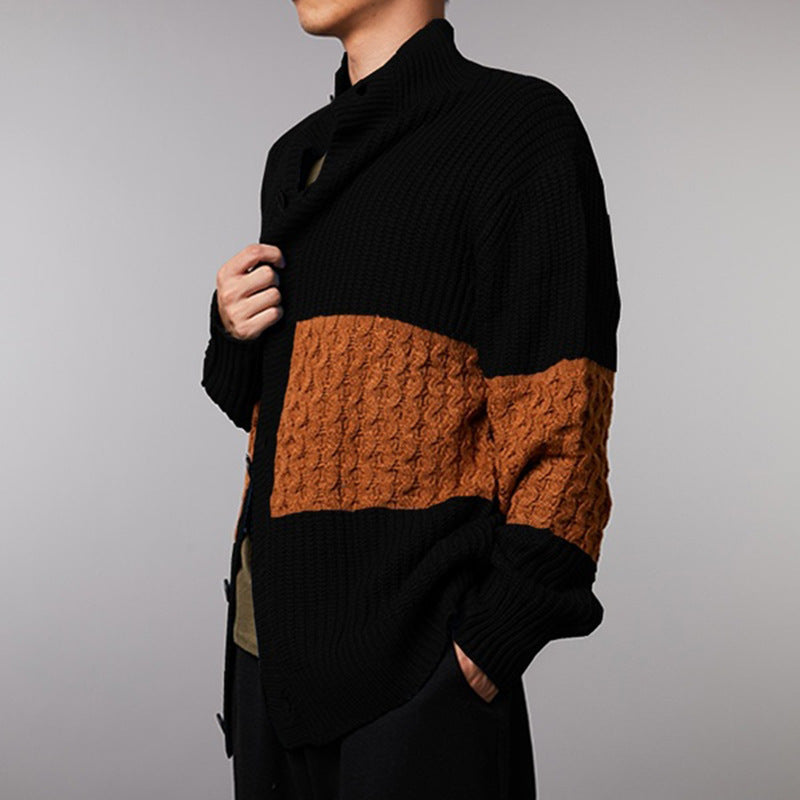 Men's knit jacket with modern design Lune London