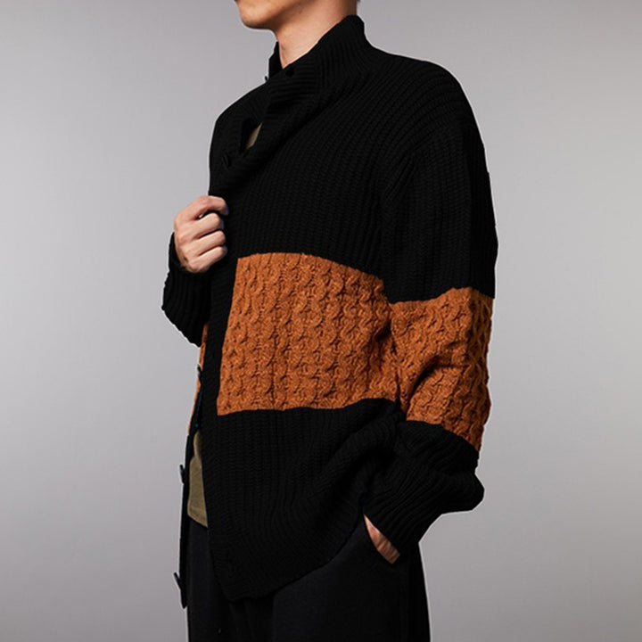 Men's knit jacket with modern design Lune London