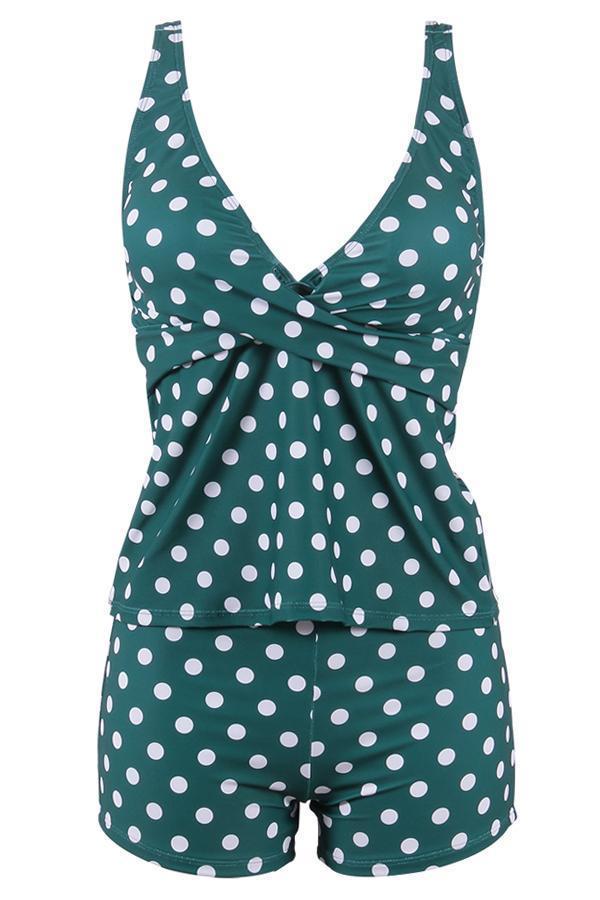 Lune London | Tankini set with polka dots for women