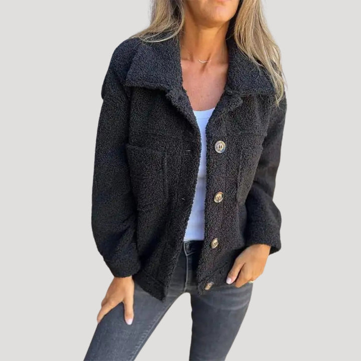 Lune London | Teddy-Fleece Jacket - Trendy Sherpa Jacket for Everyday and Leisure