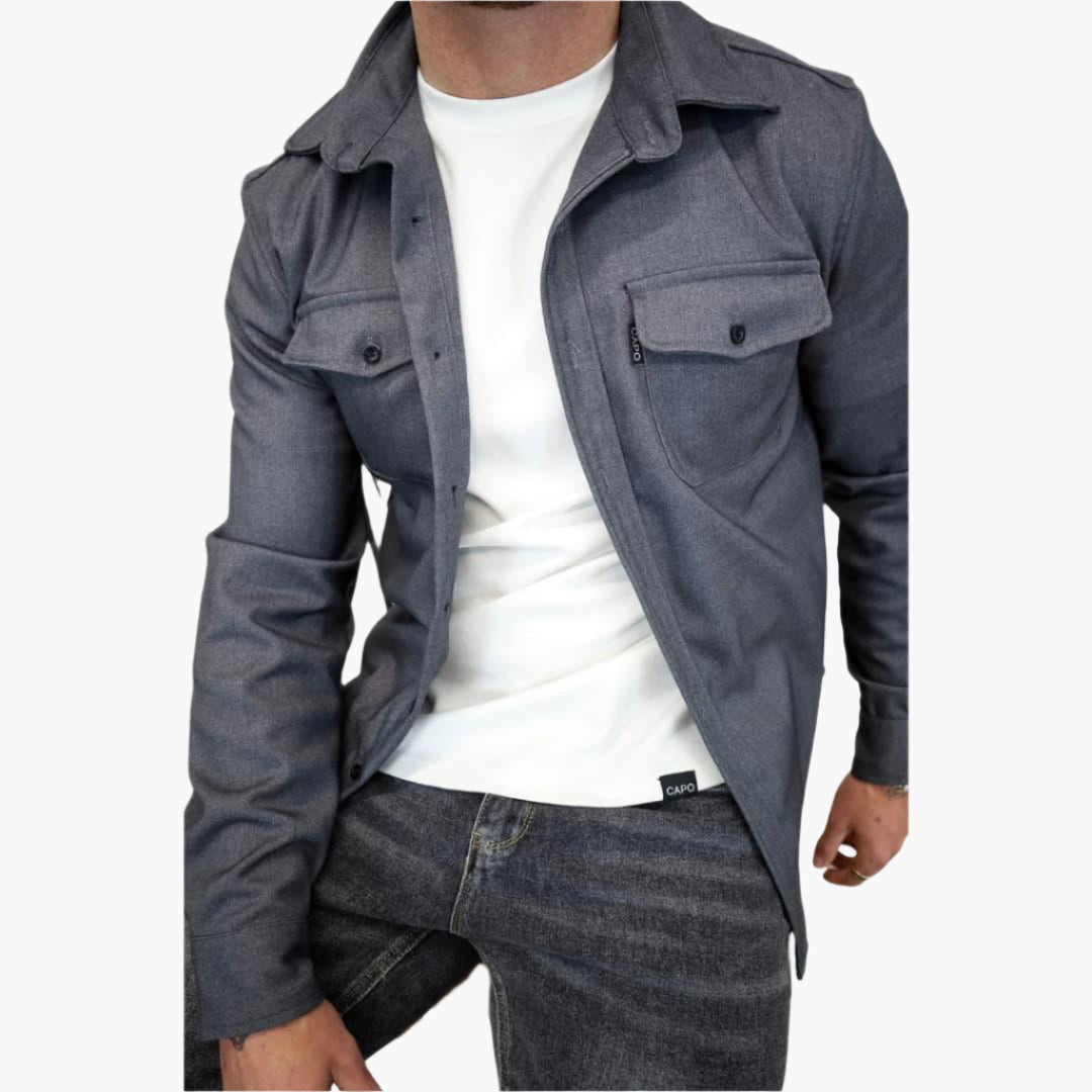 Lune London | Overshirt Jacket - Modern Button-up Shirt for Leisure and Business