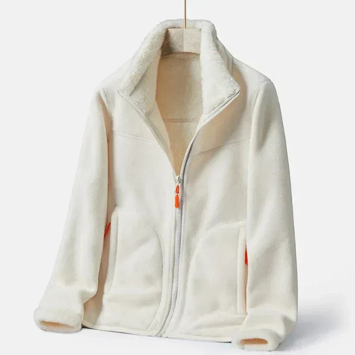 Lune London | Women's Double-Breasted Fleece Jacket