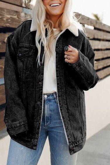Lune London | Padded Jeans Bomber Jacket