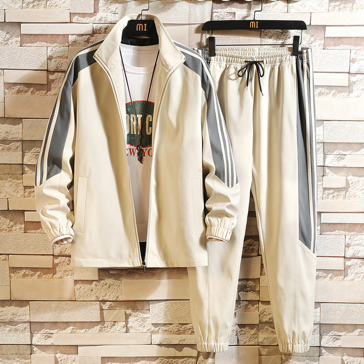 Men's sports costume with striped details Lune London