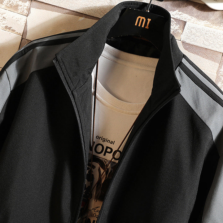 Men's sports costume with striped details Lune London