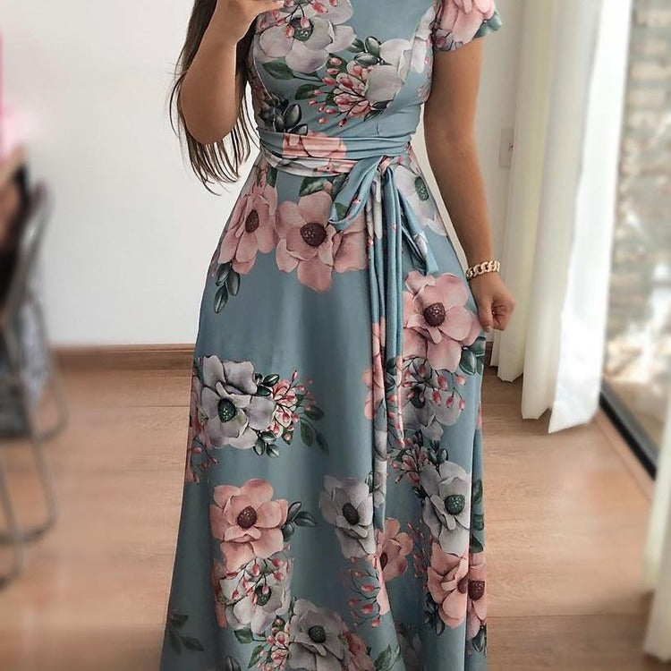 Lune London Floral Maxi Dress for Women