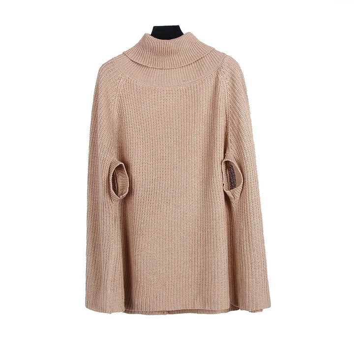 Dame Cardigan in a casual poncho style Lune London