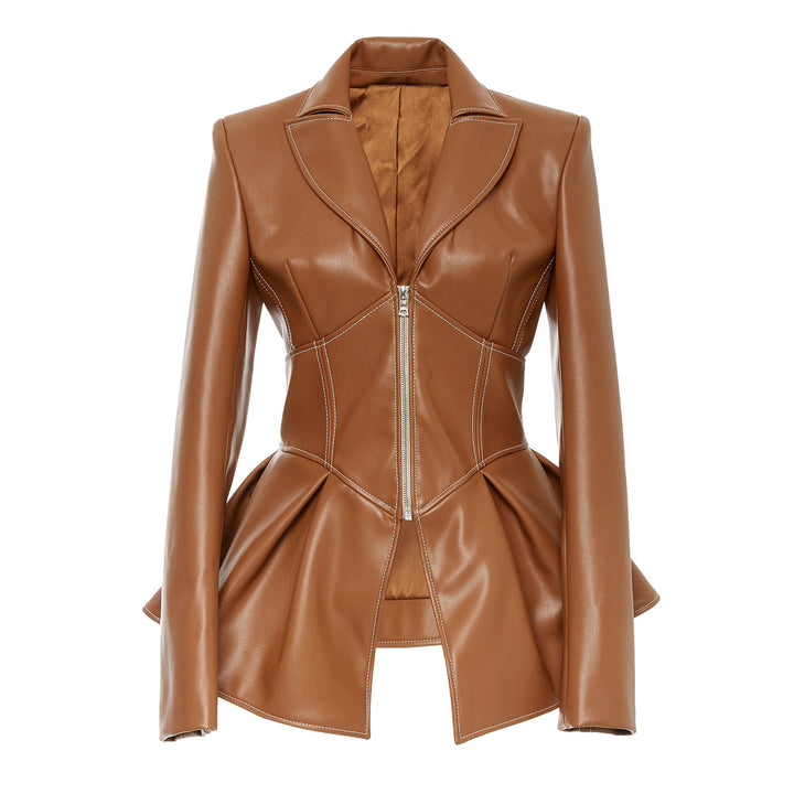 Ladies stylish fitted in genuine leather Lune London