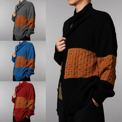 Men's knit jacket with modern design Lune London