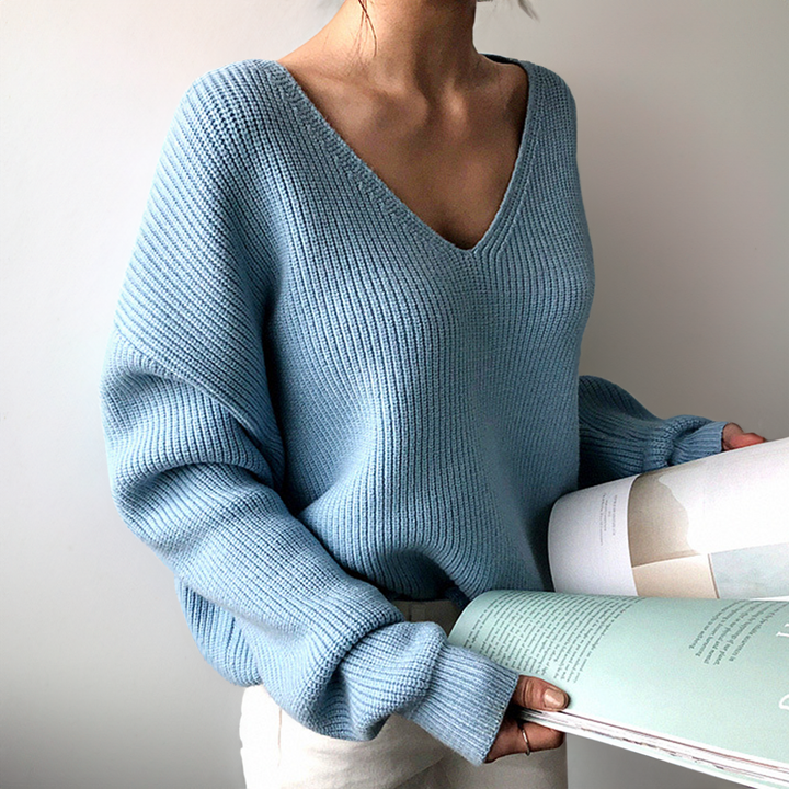 Lune London | Comfortable V-Neck Sweater
