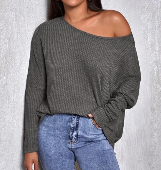 Pull en tricot surdimensionné pour femmes Chic & Stil