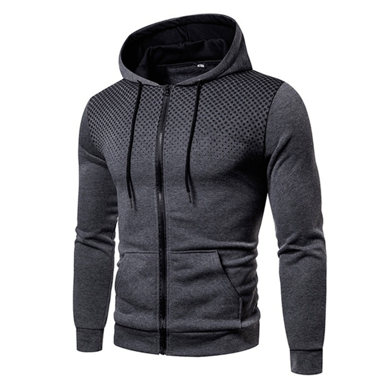 Men's sports jacket with perforated design and practical pockets Lune London