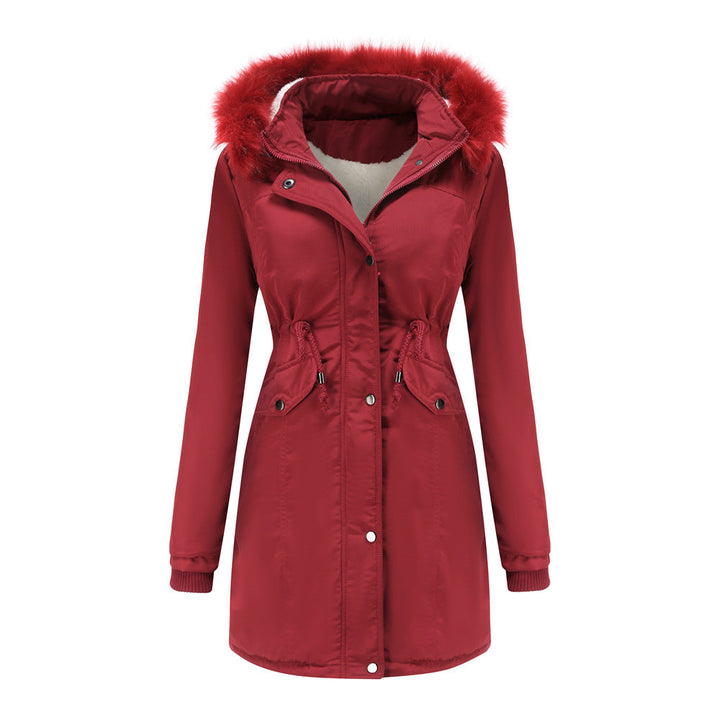 Women's Fashionable Functional Jacket with Removable Hood and Cozy Faux Fur Lune London