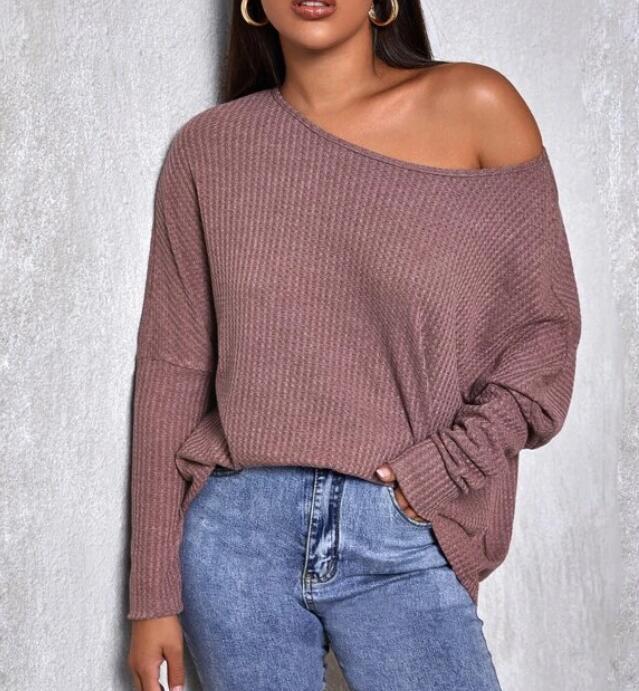 Pull en tricot surdimensionné pour femmes Chic & Stil