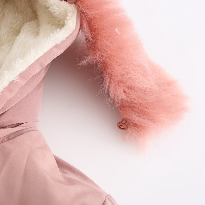 Women's Fashionable Functional Jacket with Removable Hood and Cozy Faux Fur Lune London