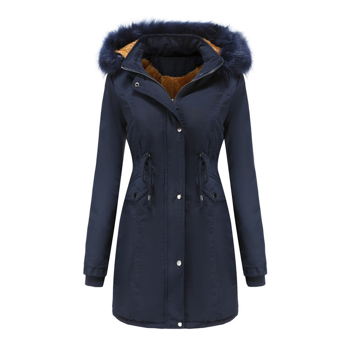 Women's Fashionable Functional Jacket with Removable Hood and Cozy Faux Fur Lune London