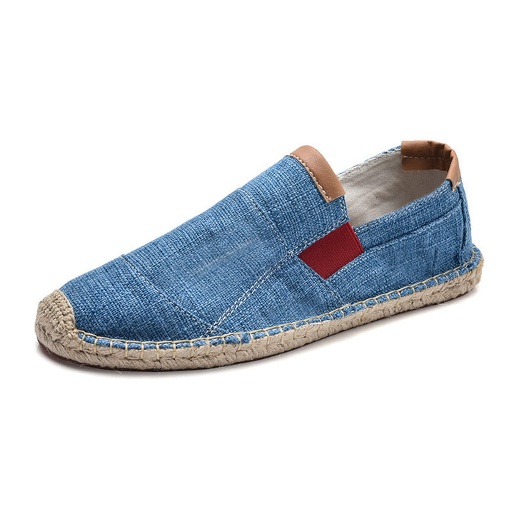 Lune London | Boss Stylish Handmade Canvas Straw Shoes Summer Chic