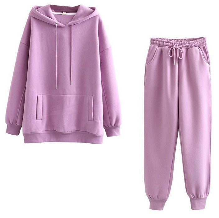 Comfortable hoodie set for women with elastic cuff Lune London