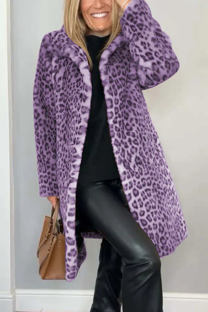 Lune London | Women - Winter coat with Animal print
