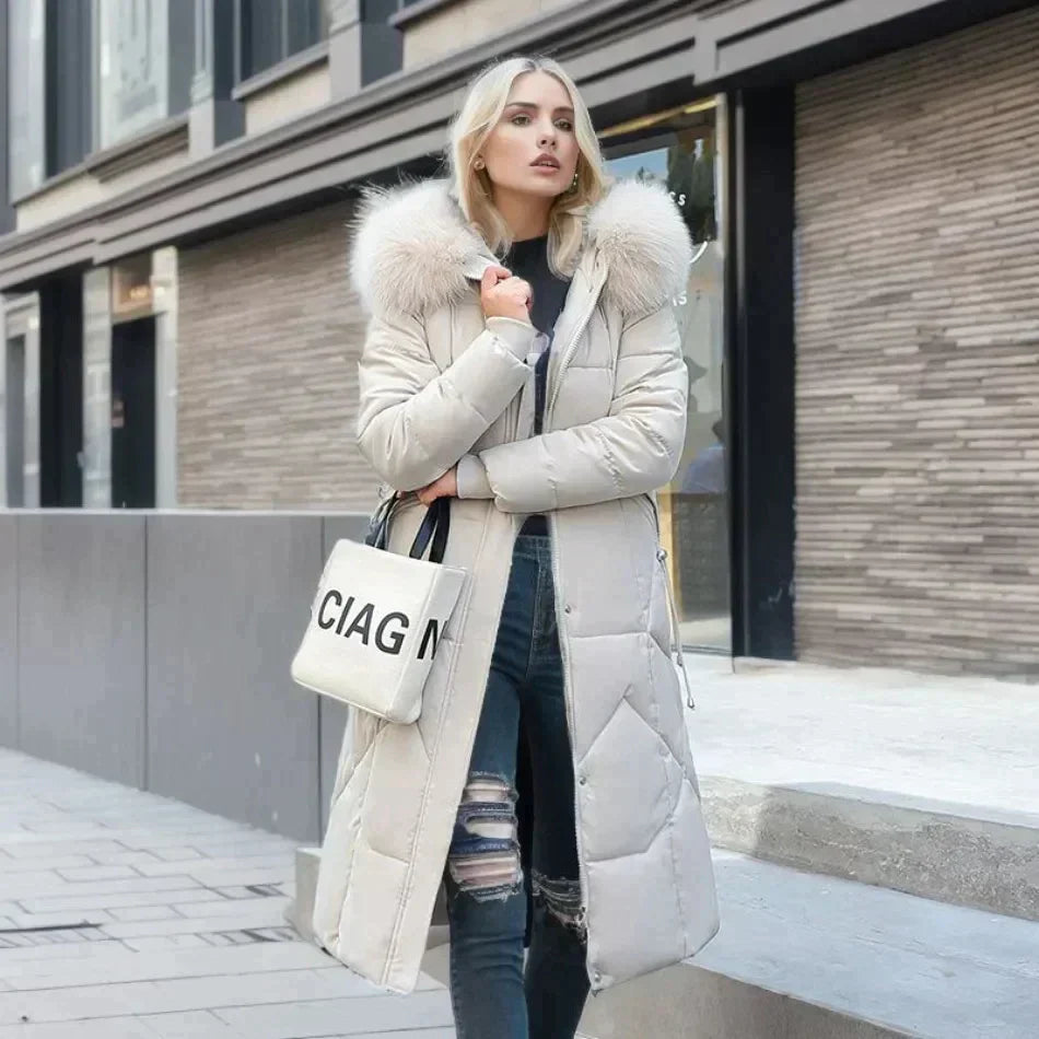 Lune London | Veste d'hiver en simili cuir