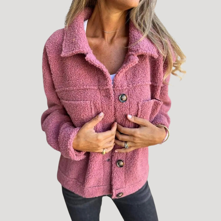 Lune London | Teddy-Fleece Jacket - Trendy Sherpa Jacket for Everyday and Leisure