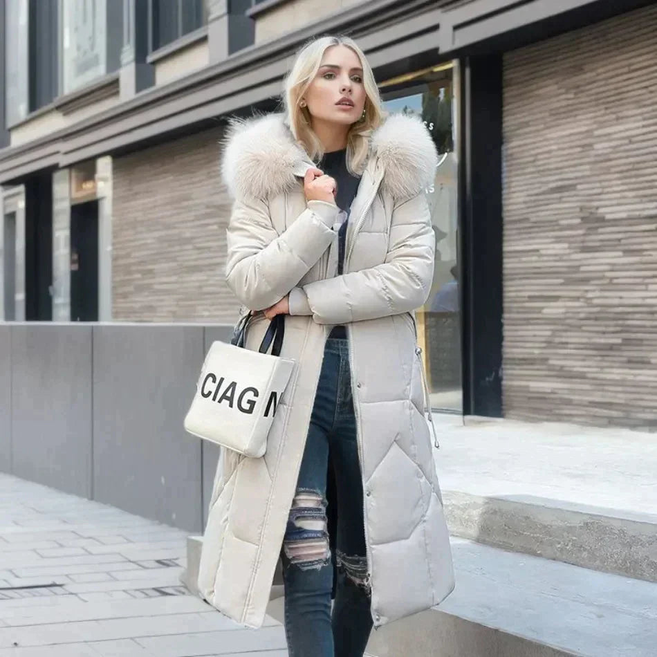 Lune London | Stylish Coat with Faux Fur