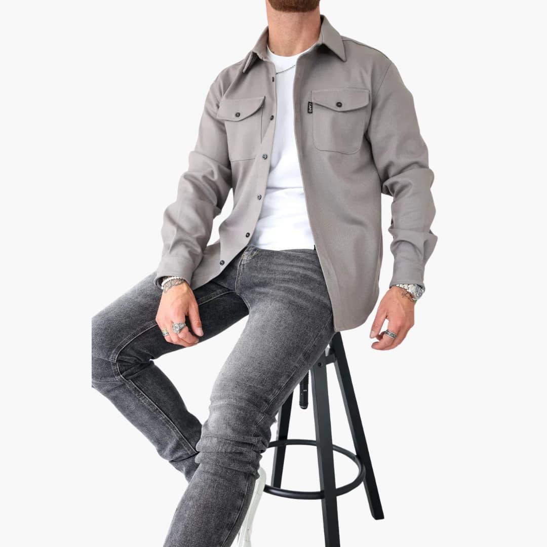 Lune London | Overshirt Jacket - Modern Button-up Shirt for Leisure and Business
