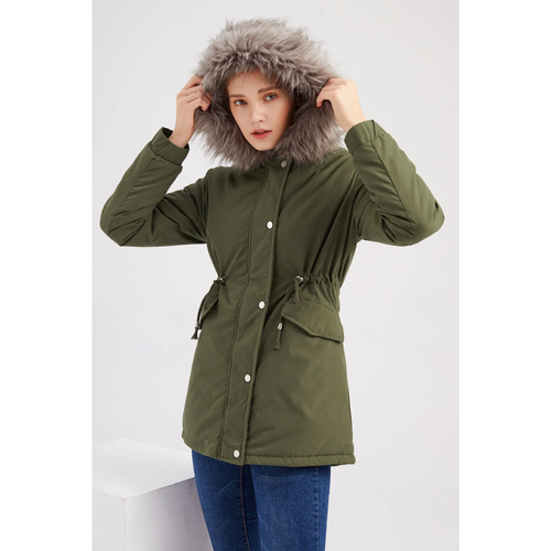 Lune London | Winter Parka Jacket with Buttons Down