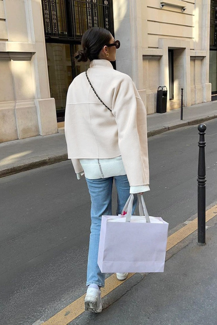 Lune London | Fit Beige Wool Jacket