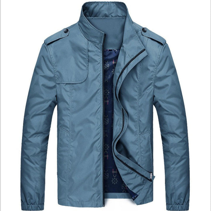 Lune London | Slim Fit Leisure Jacket - Windproof Transitional Jacket with High Collar and Pockets, Modern Design for Everyday and Outdoor Activities