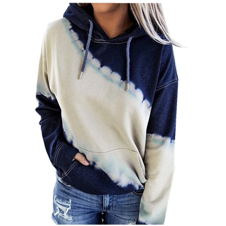 Casual women’s hoodie with a unique Ombre design Lune London