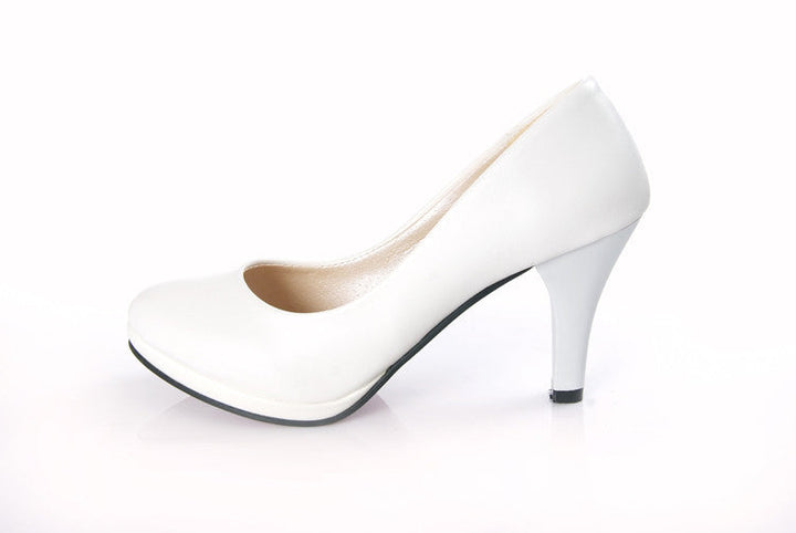 Women's Elegant Pumps with Curved Heel and Comfortable Footbed Lune London