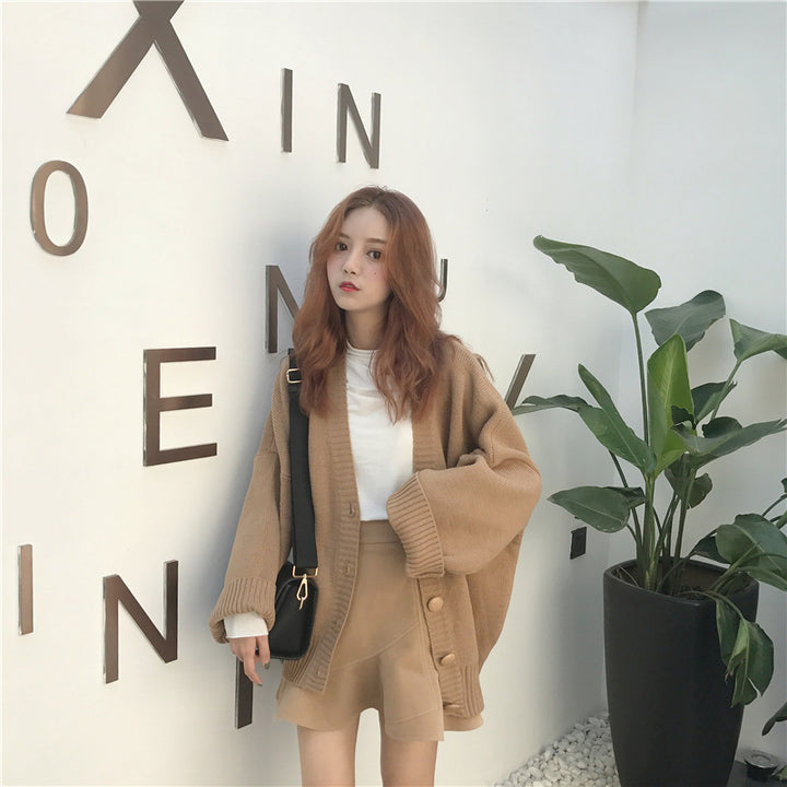 Cardigan en Tricot Surdimensionné pour Femme Chic & Stil