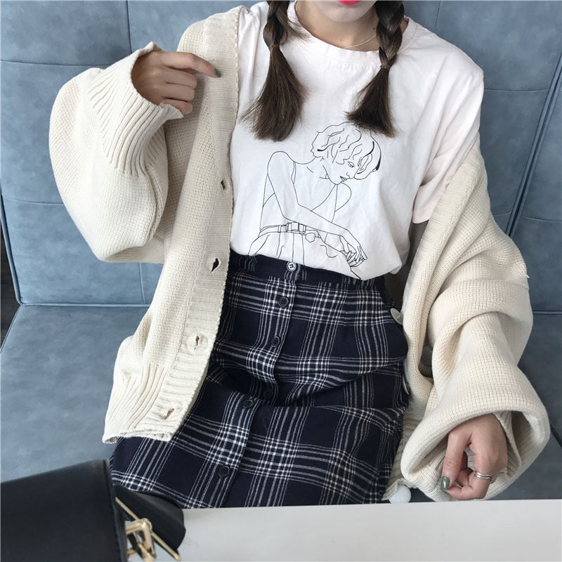 Cardigan en Tricot Surdimensionné pour Femme Chic & Stil