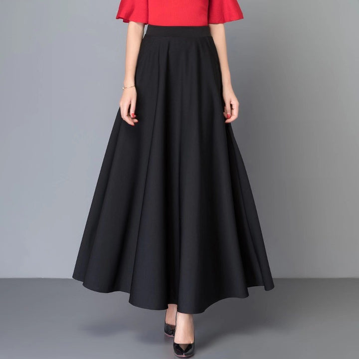 Jupe maxi femme avec une silhouette élégante en A et une coupe volumineuse Chic & Stil