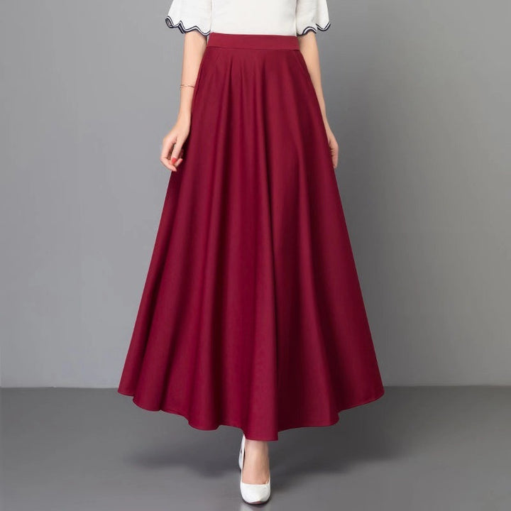 Jupe maxi femme avec une silhouette élégante en A et une coupe volumineuse Chic & Stil