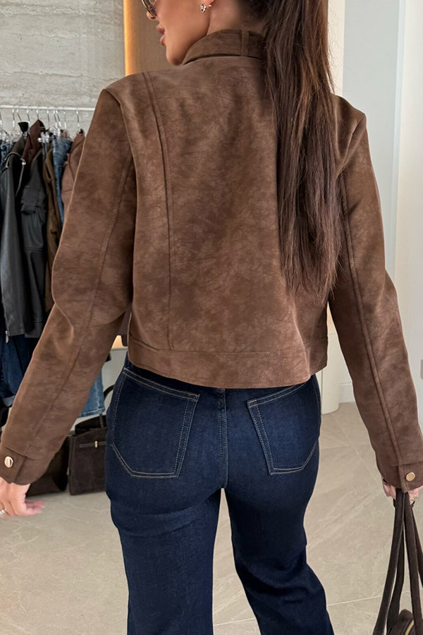 Lune London | Stylish long-sleeved casual jacket with buttons