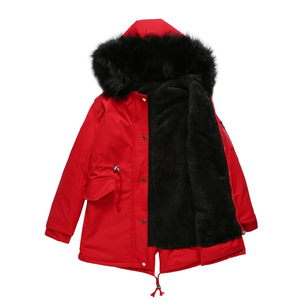 Lune London | Winter Parka Jacket with Buttons Down