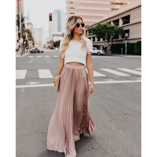 Lune London | Longer Pleated Skirt