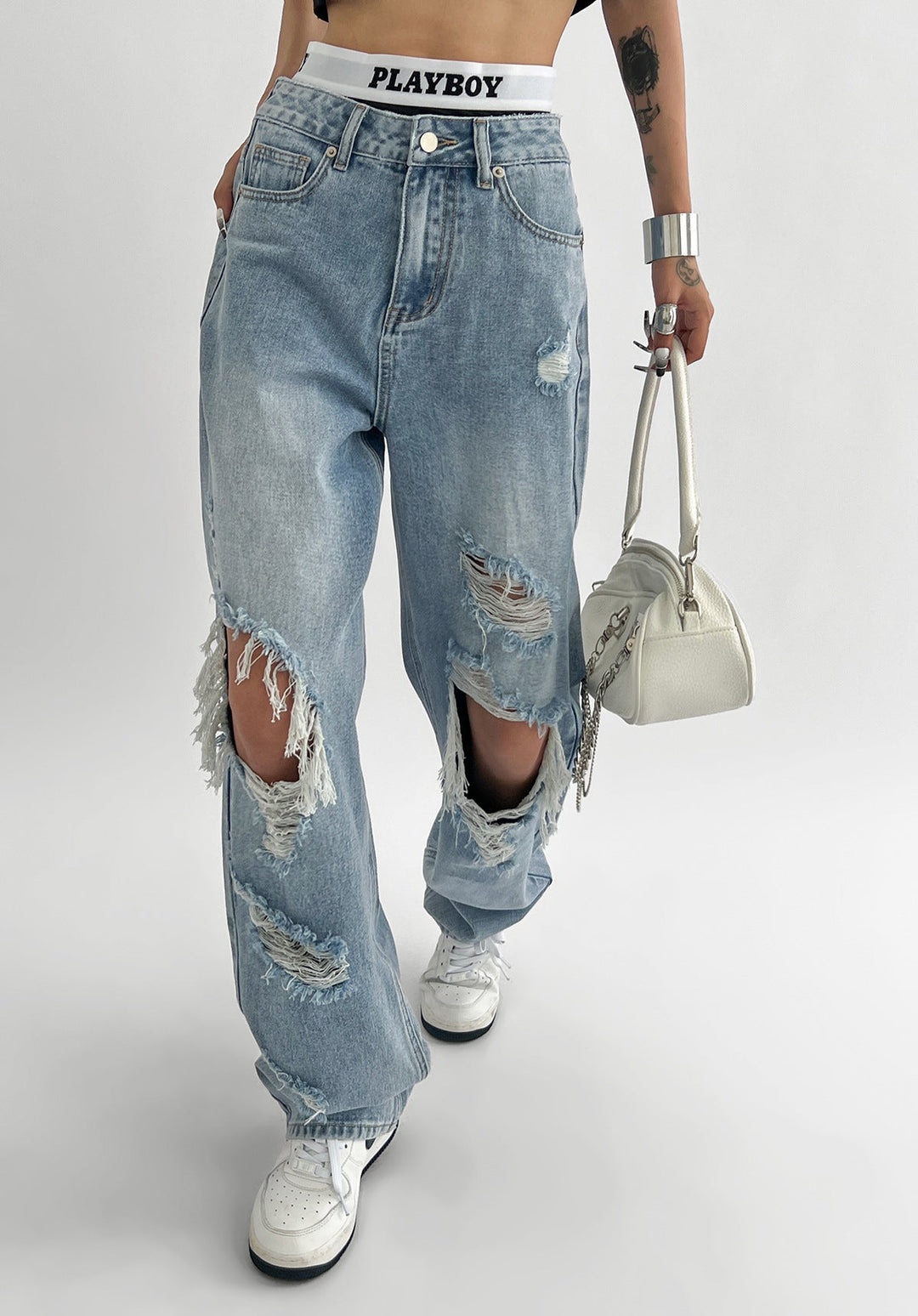 Lune London | Women's jeans with rips