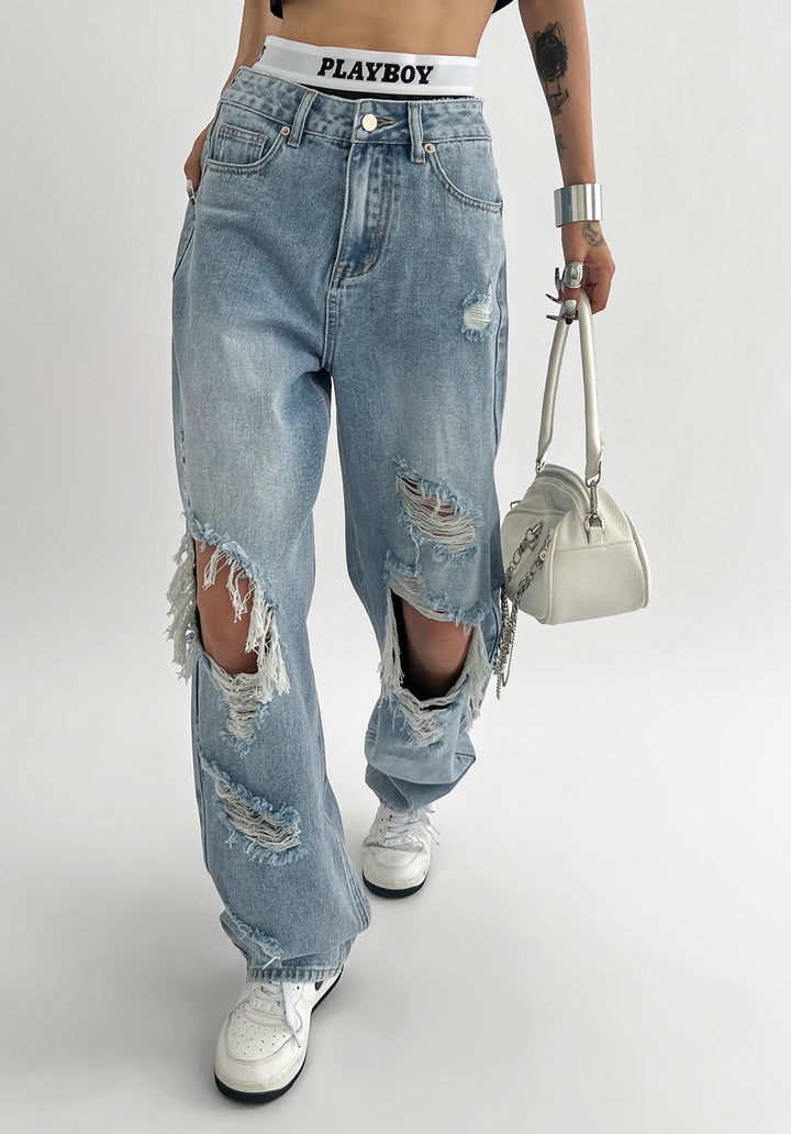 Lune London | Women's jeans with rips