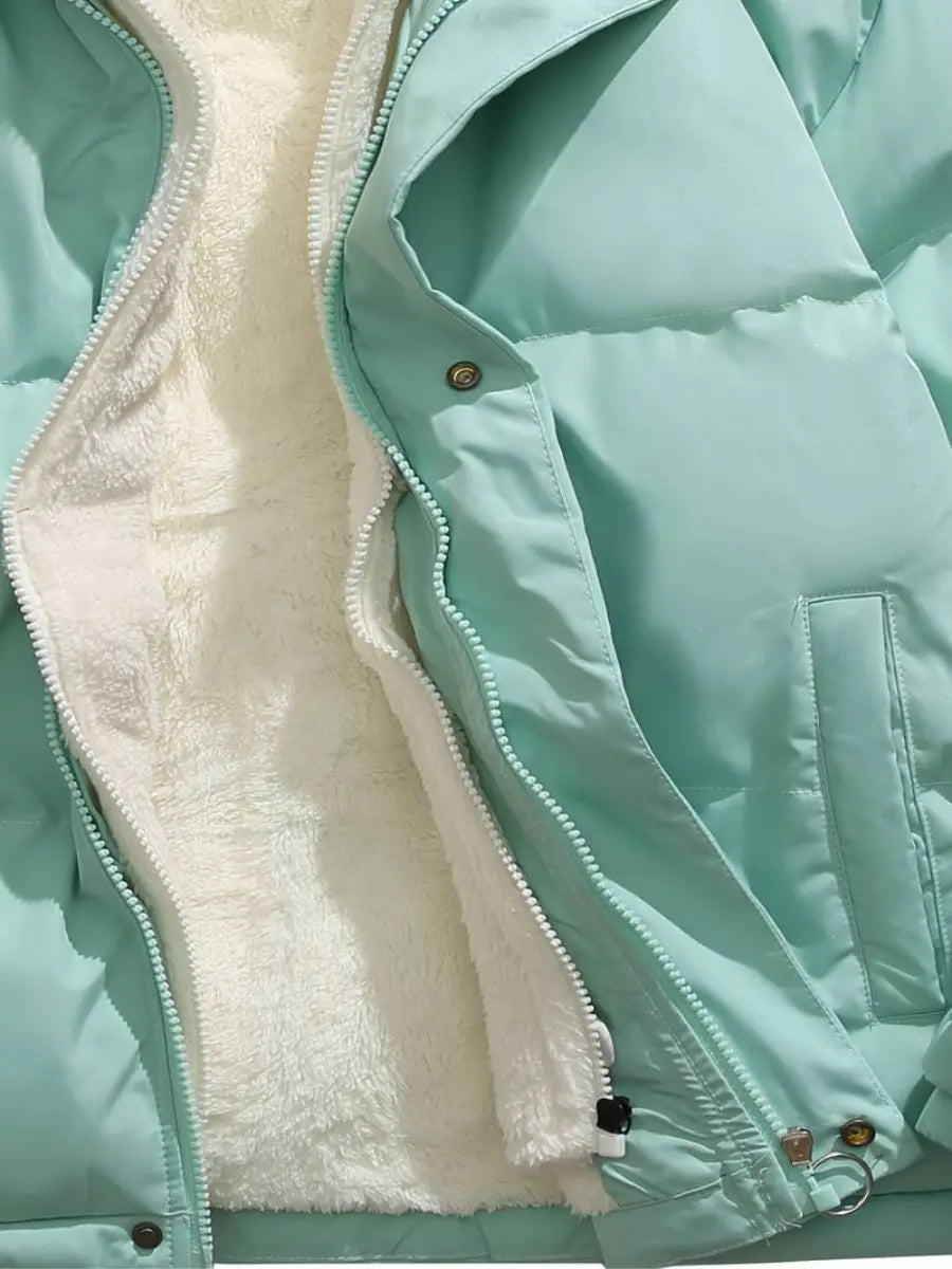 Lune London | Warm Zipper Winter Jacket Comfort and Style for Cold Days