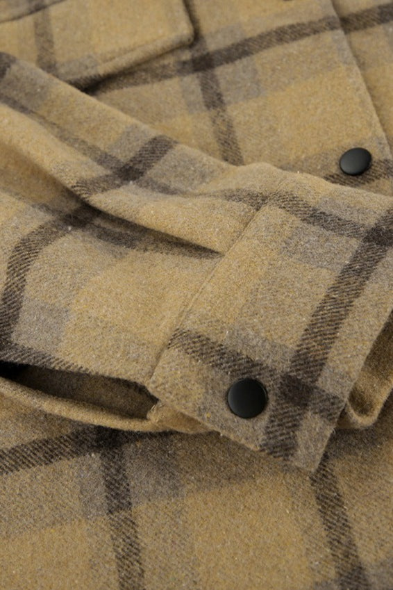 Lune London | Fit Check pattern wool coat jacket