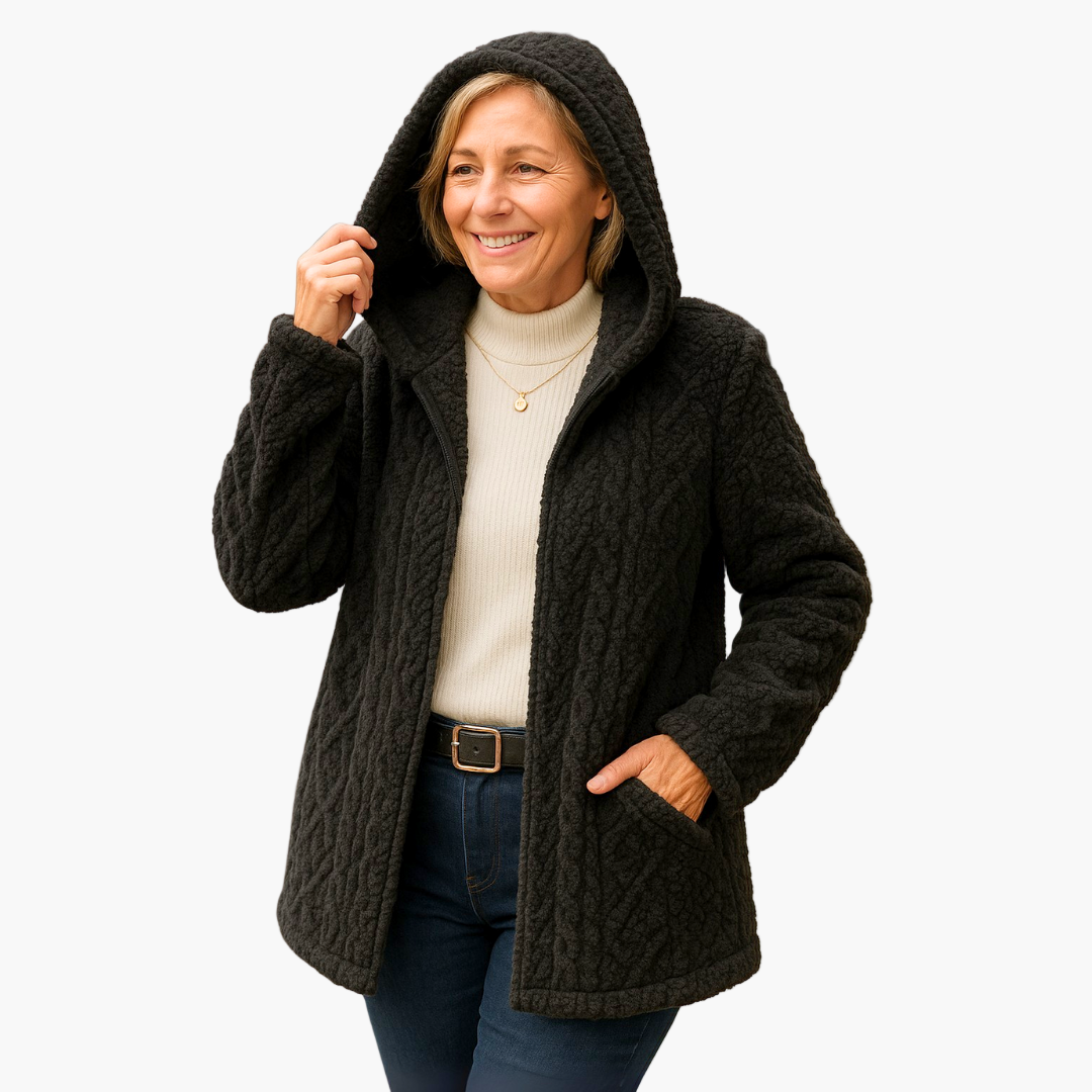 Lune London | Hooded Jacket for Autumn and Winter - Trendy & Comfortable, Perfect for Leisure and Everyday