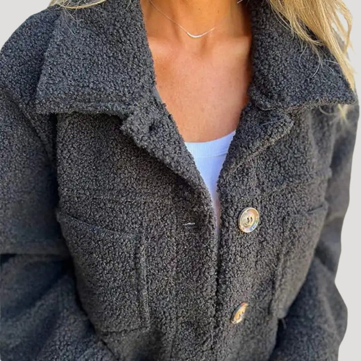 Lune London | Teddy-Fleece Jacket - Trendy Sherpa Jacket for Everyday and Leisure