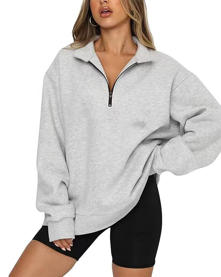 Lune London | Sweatshirt with collar for women