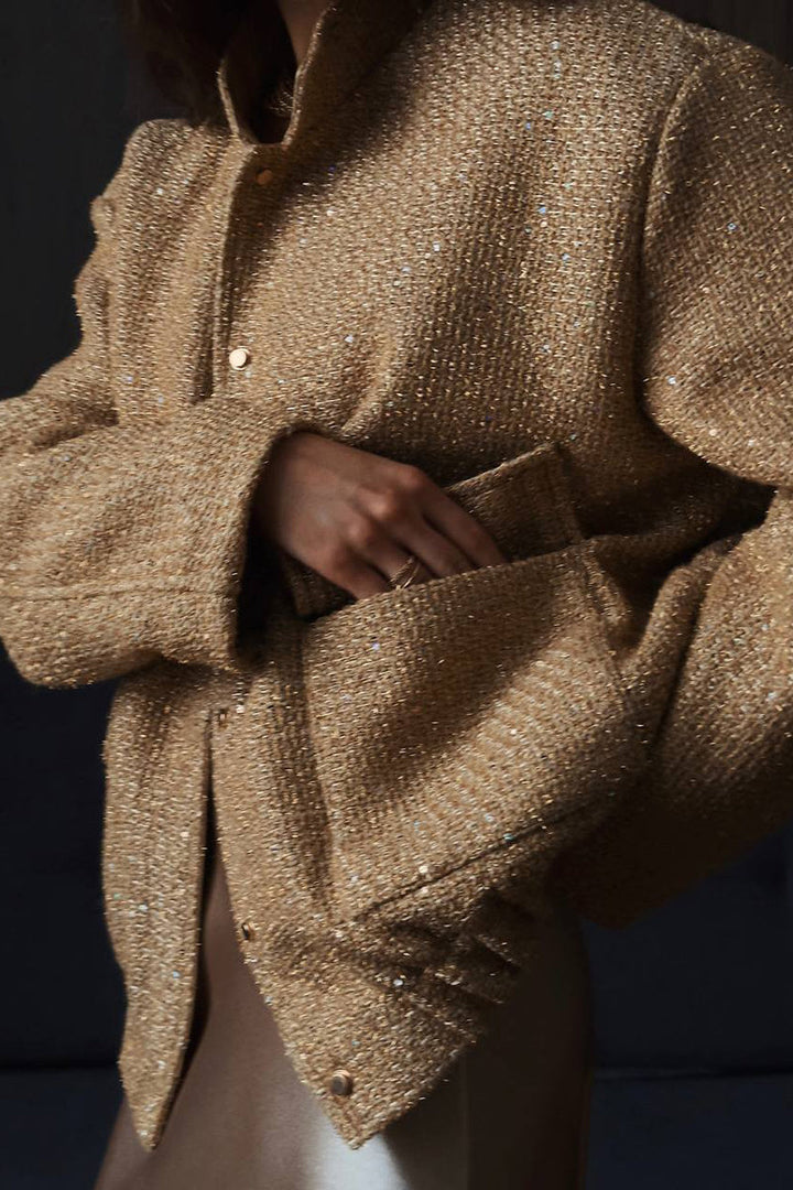 Lune London | Stand-up collar pocket jacket