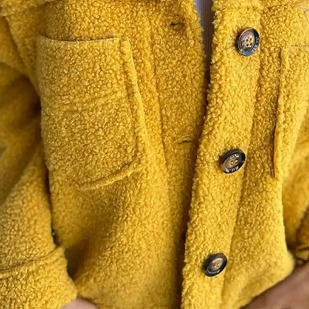 Lune London | Teddy-Fleece Jacket - Trendy Sherpa Jacket for Everyday and Leisure