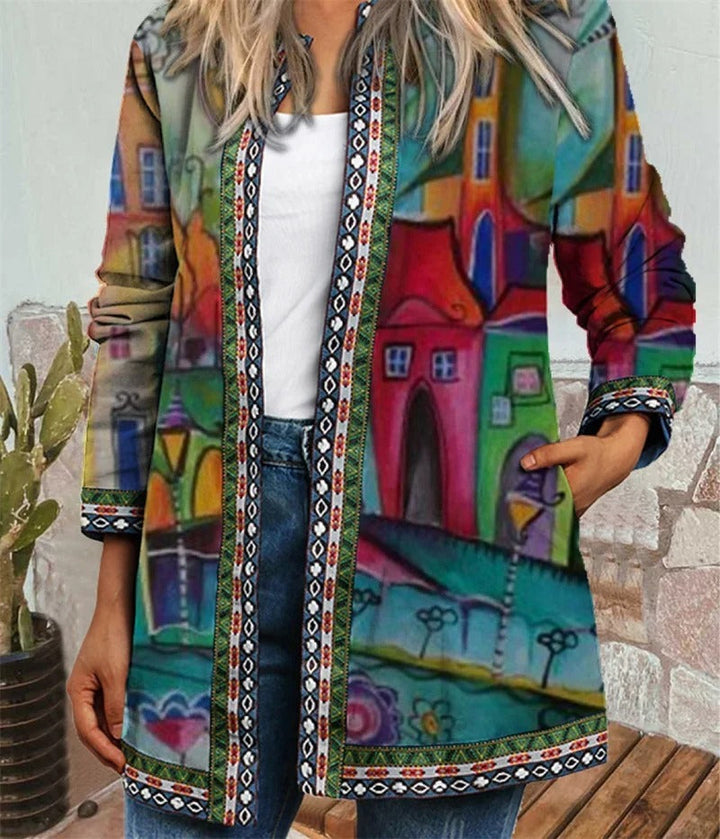Lune London | Boho jacket with colorful pattern